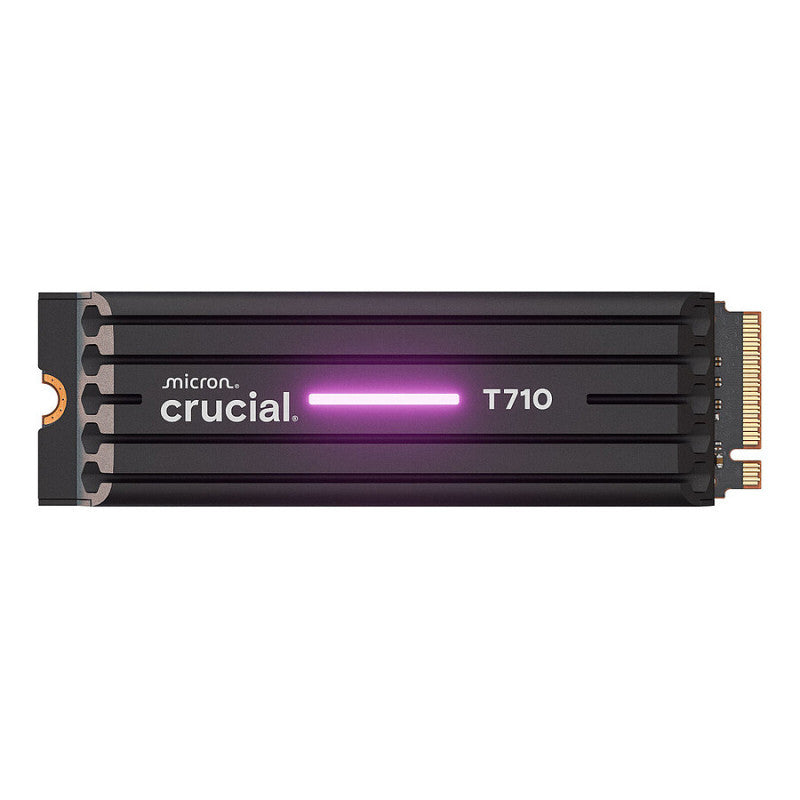 CRUCIAL T710 2T PCIe M.2 with heatsink*CT2000T710SSD5 - vue 3