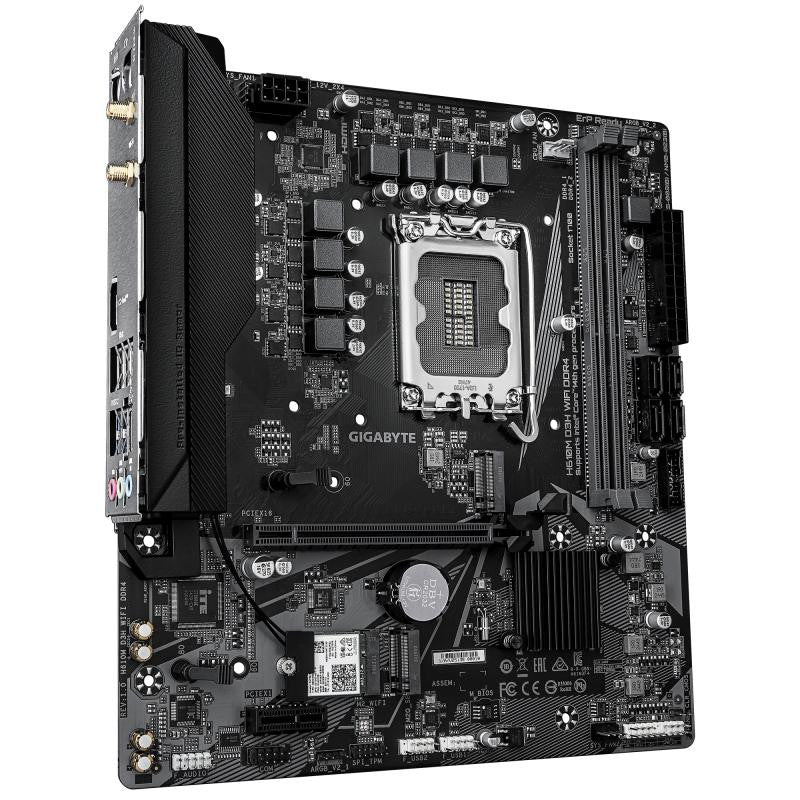 GIGABYTE H610M D3H WIFI DDR4 - vue 3