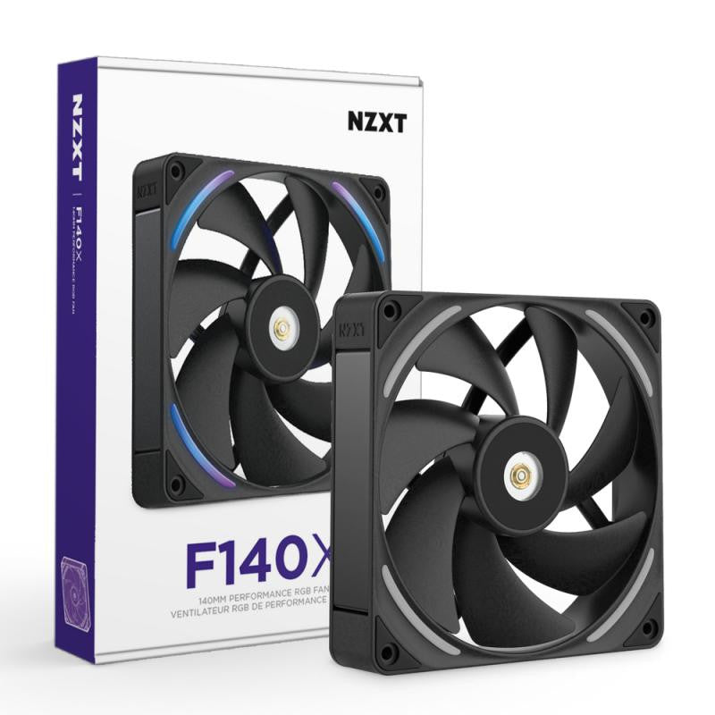 NZXT F140X Boitier PC Ventilateur 14 cm Noir 1 pièce(s) - vue 2