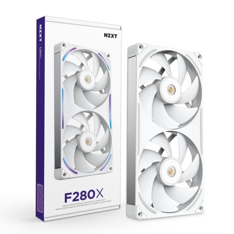 NZXT F280X Boitier PC Ventilateur 14 cm Blanc 1 pièce(s) - vue 2