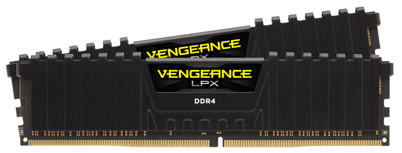 CORSAIR VENGEANCE LPX SERIES LOW PROFILE 32 GO (2X 16 GO) DDR4 3200 MHZ