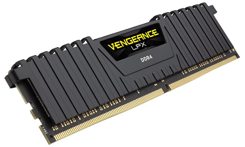 CORSAIR VENGEANCE LPX SERIES LOW PROFILE 32 GO (2X 16 GO) DDR4 3200 MHZ - vue 4