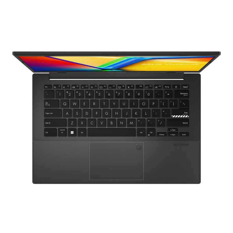 ASUS Vivobook Go 14 E1404FA-EB838W AMD Ryzen® 5 7520U Ordinateur portable 35,6 cm (14") Full HD 16 Go LPDDR5-SDRAM 512 Go SSD Wi-Fi 6E (802.11ax) Windows 11 Home Noir