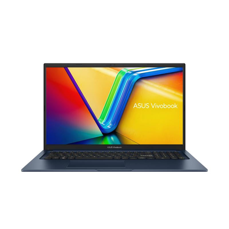 ASUS Vivobook 17 X1704VA-ISCAU1168W Intel Core 3 100U Ordinateur portable 43,9 cm (17.3") Full HD 16 Go DDR5-SDRAM 512 Go SSD Wi-Fi 6 (802.11ax) Windows 11 Home Bleu