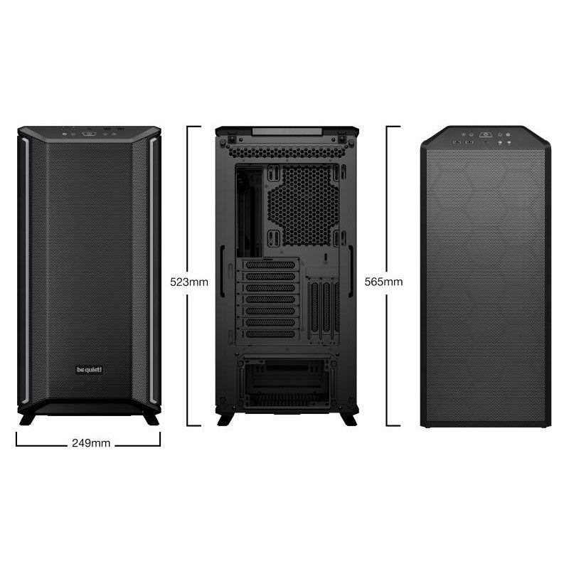 BE QUIET! DARK BASE 701 Black - vue 2