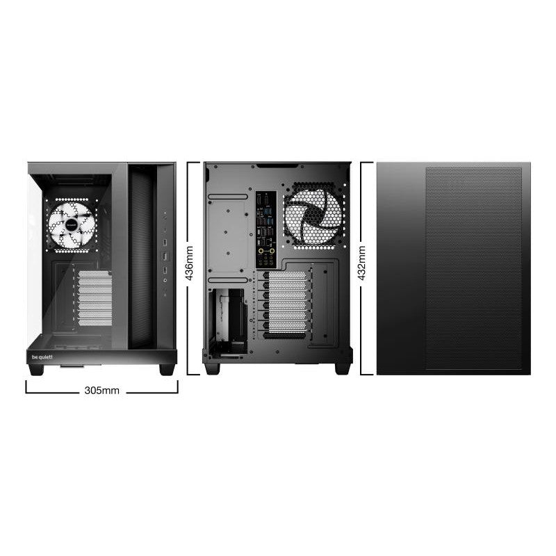 BE QUIET! Light Base 500 LX Black - vue 2