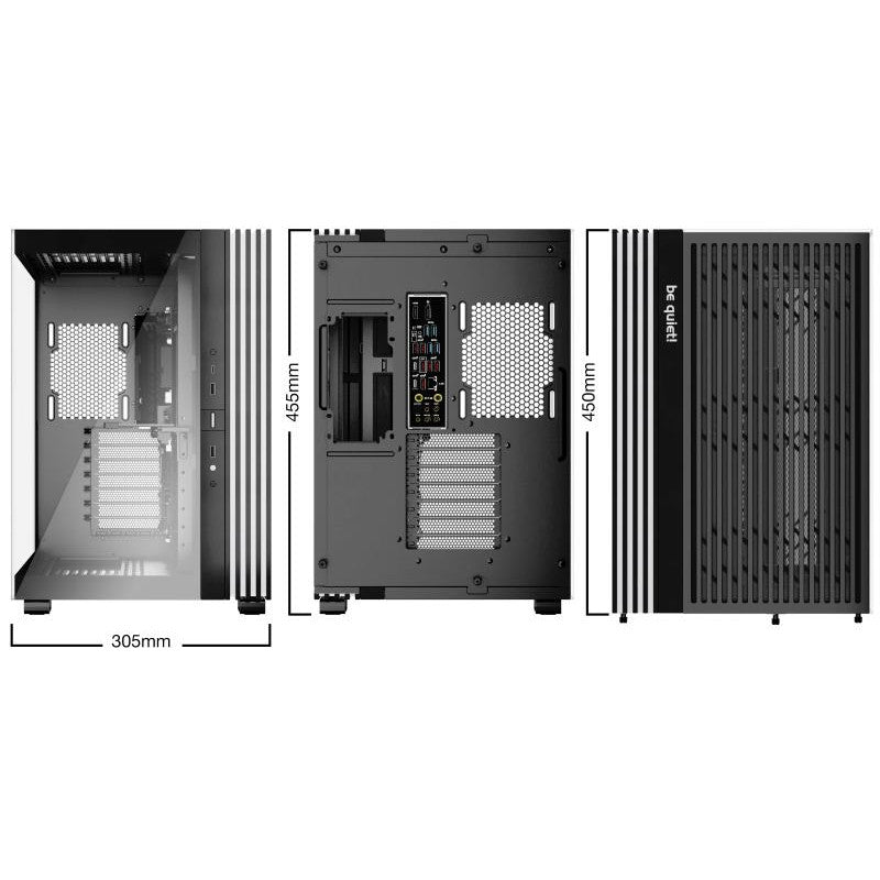 BE QUIET! LIGHT BASE 600 DX Black - vue 2