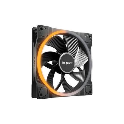 be quiet! Light Wings 140 mm PWM Reverse Black | Ventilateur PC ARGB reverse noir - vue 2