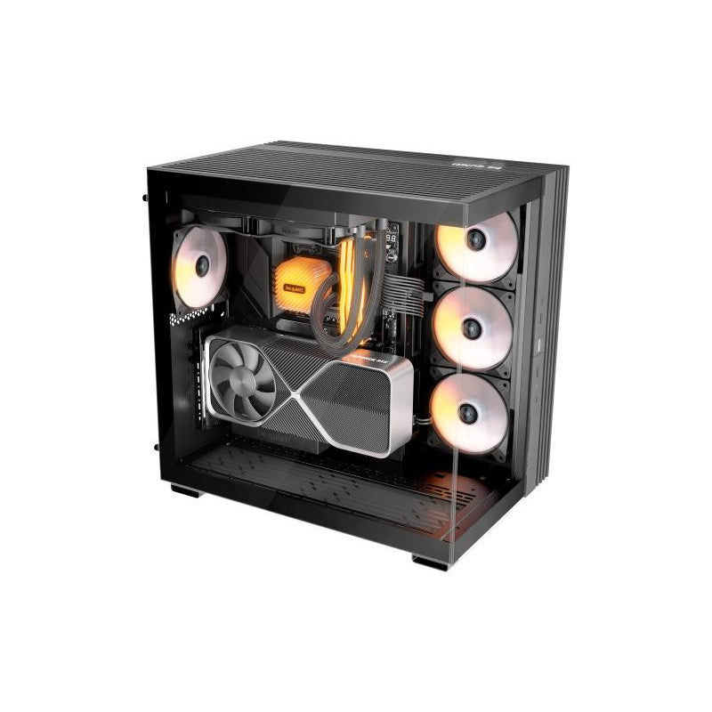 be quiet! Light Wings LX 120 mm PWM Reverse Black | Ventilateur PC ARGB reverse noir - vue 2
