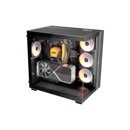 be quiet! Light Wings LX 120 mm PWM Reverse Black | Ventilateur PC ARGB reverse noir - vue 2