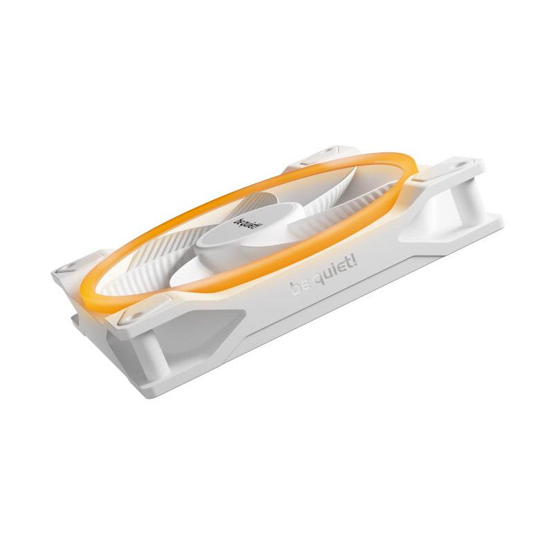be quiet! Light Wings 140 mm PWM Reverse White | Ventilateur PC ARGB reverse blanc - vue 3