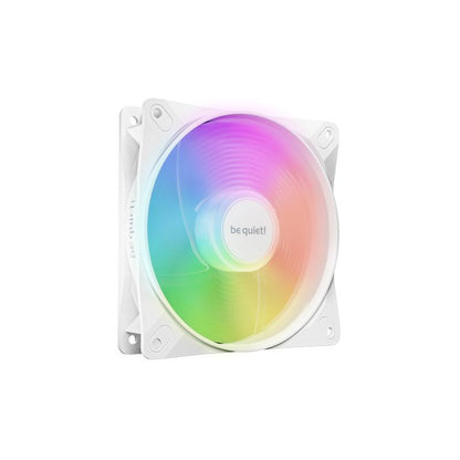 be quiet! Light Wings LX 120 mm PWM Reverse White | Ventilateur PC ARGB reverse blanc - vue 2