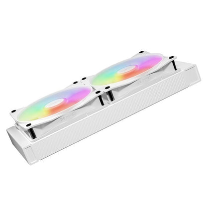 be quiet! Light Wings LX 140 mm PWM | Ventilateur PC ARGB White high-speed, Pack de 3 - vue 3