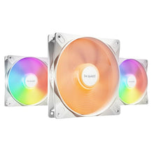 be quiet! Light Wings LX 140 mm PWM | Ventilateur PC ARGB White high-speed, Pack de 3
