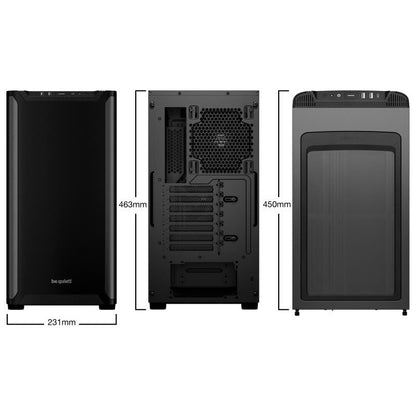 BE QUIET! PURE BASE 501 Black - vue 2