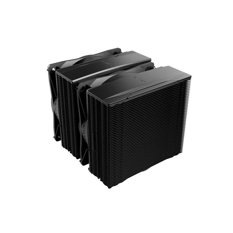 be quiet! PURE ROCK PRO 3 Black| Ventirad double tour, socket Intel et AMD, finition noire, ARGB - vue 2