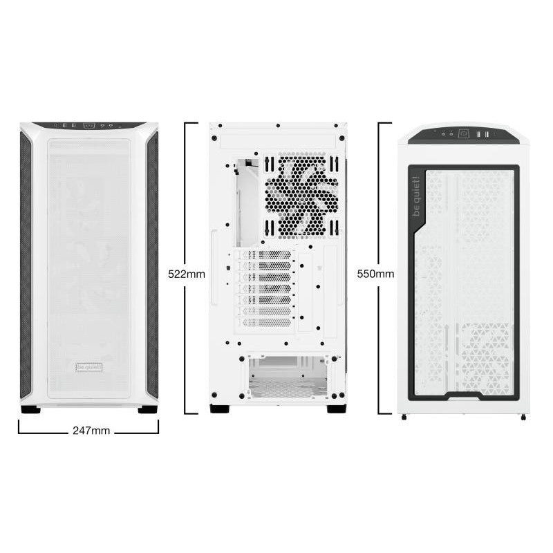 BE QUIET! SHADOW BASE 800 DX White - vue 2