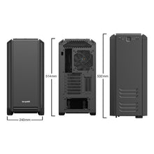 BE QUIET! Silent Base 601 Window Black - vue 2