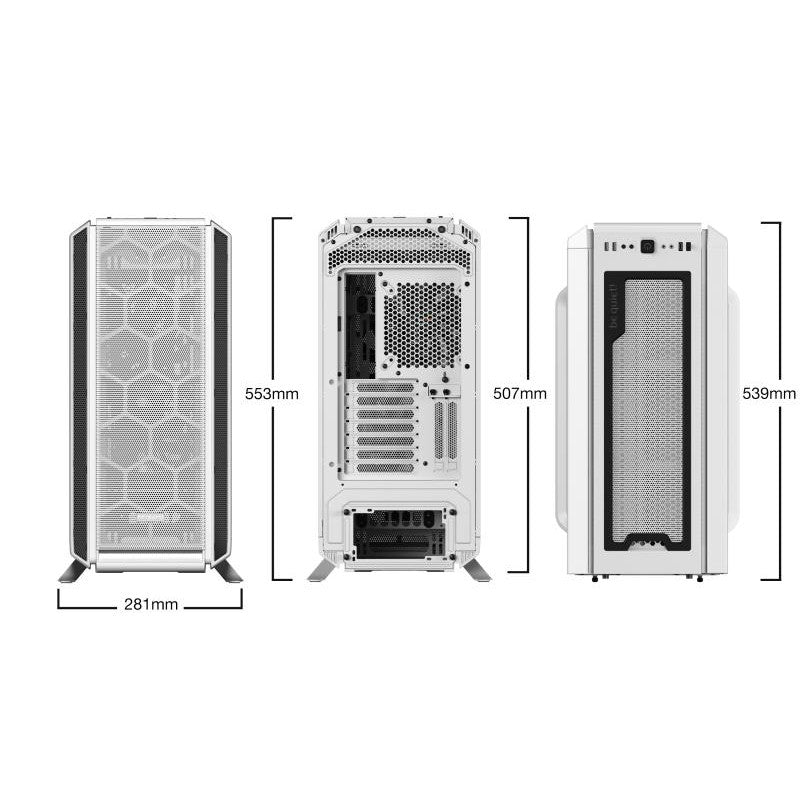 BE QUIET SILENT BASE 802 Window White - vue 2
