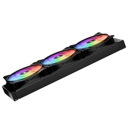 be quiet! Light Wings LX 120 mm PWM | Ventilateur PC ARGB high-speed, Pack de 3 - vue 3