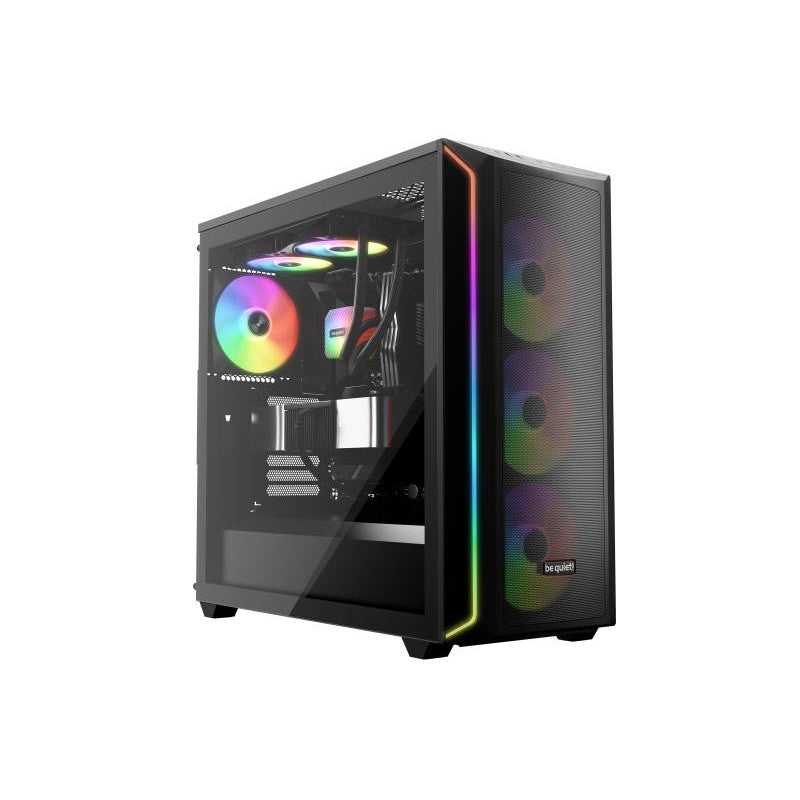 be quiet! Light Wings LX 140 mm PWM | Ventilateur PC ARGB high-speed, Pack de 3 - vue 2
