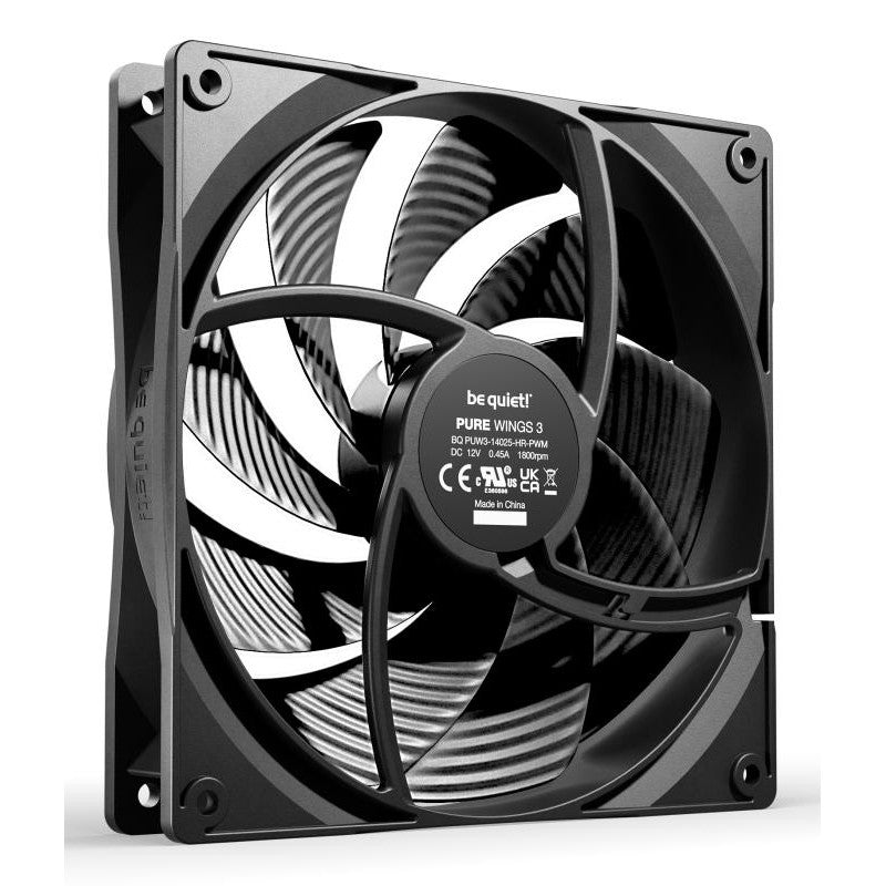be quiet! Pure Wings 3 140 mm PWM | Ventilateur PC high-speed - vue 2