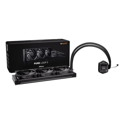 be quiet! PURE LOOP 3 Processeur Refroidisseur de liquide tout-en-un 12 cm Noir 1 pièce(s) - vue 2