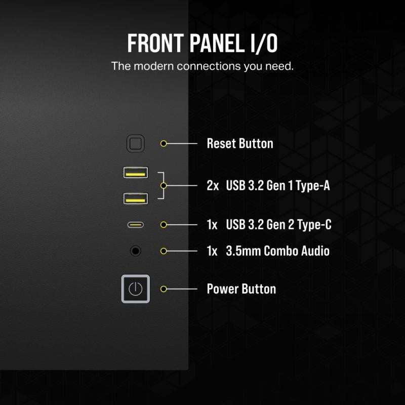 CORSAIR 2500X NOIR - vue 2