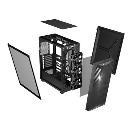 CORSAIR 3200D RS Mid-Tower Performance Case Smoke - vue 3
