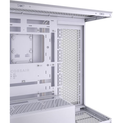 CORSAIR 3500X Mid-Tower PC Case, White - vue 3