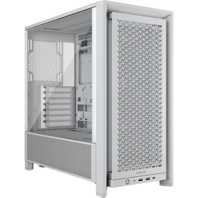 Corsair FRAME 4000D RS Mid-Tower, White - vue 2