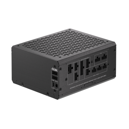 CORSAIR HXi Series HX1000i 1000 Watt, Cybenetics Platinum - vue 3