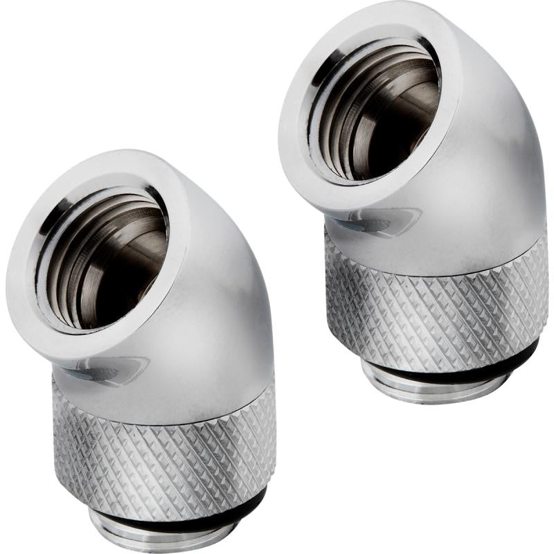 CORSAIR Hydro X Series XF Embout 45° rotatif - Noir (x 2) - vue 2