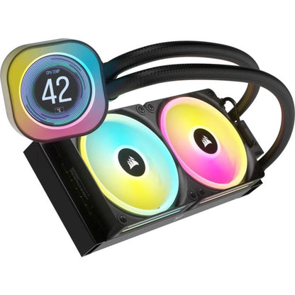 Corsair CW-9061007-WW système de refroidissement d?ordinateur Processeur Refroidisseur d'air 12 cm Noir 2 pièce(s) - vue 2