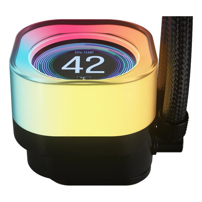 Corsair iCUE LINK TITAN 360 RX LCD Processeur Refroidisseur d'air 12 cm Noir 1 pièce(s) - vue 3