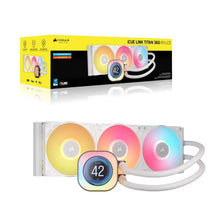 Corsair iCUE LINK TITAN 360 RX LCD Processeur Refroidisseur de liquide tout-en-un 12 cm Blanc 1 pièce(s) - vue 2