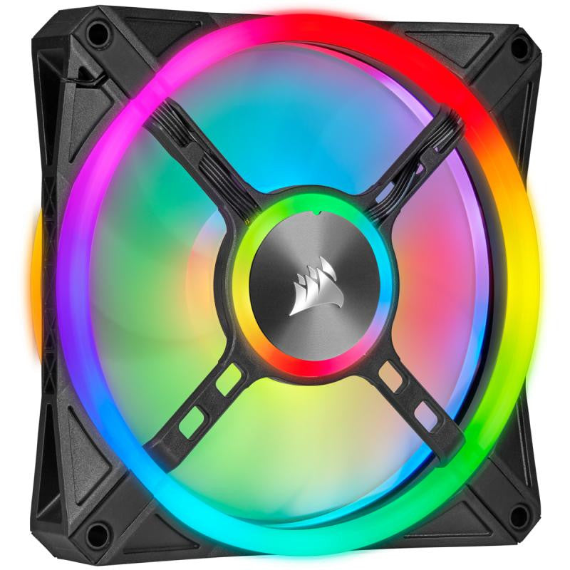 CORSAIR ICUE QL140 RGB Pack de 2 - vue 2