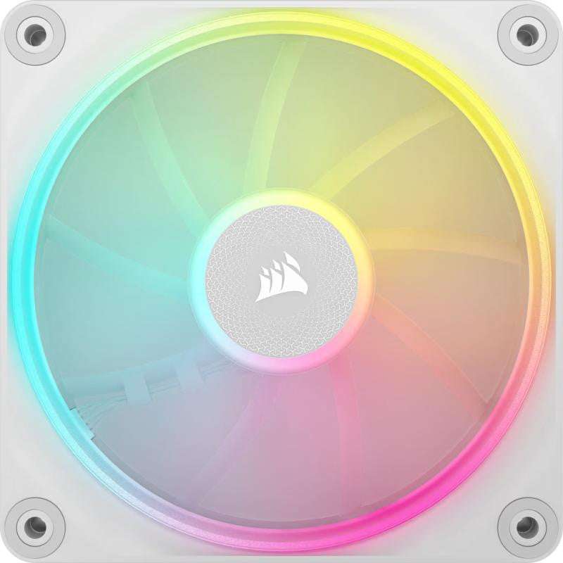 Corsair iCUE LINK LX120 RGB Boitier PC Ventilateur 12 cm Blanc 1 pièce(s) - vue 2