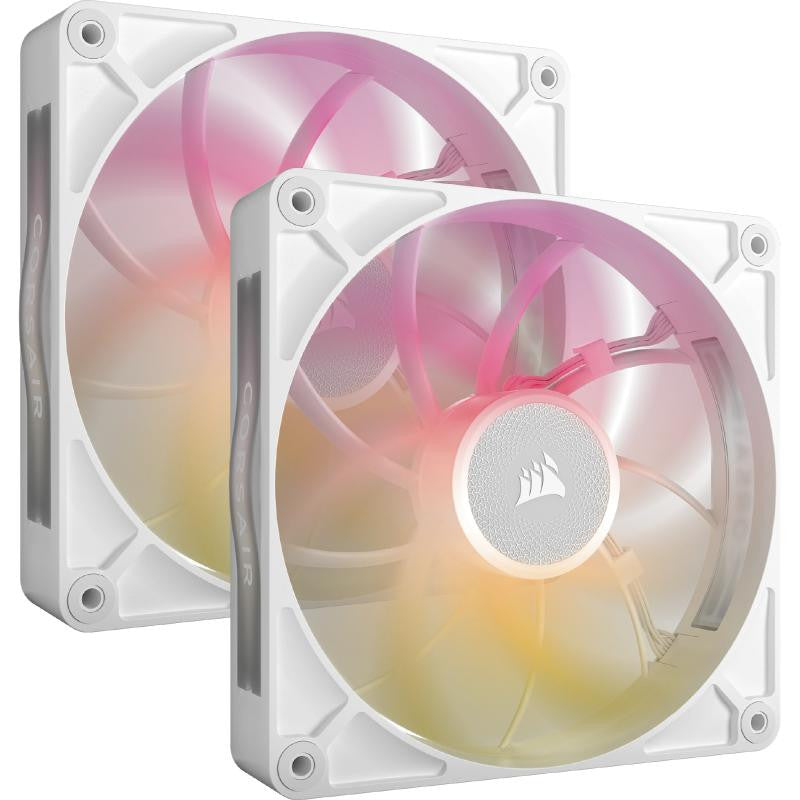 Corsair iCUE LINK RX140 MAX RGB Boitier PC Ventilateur 14 cm Blanc 2 pièce(s) - vue 2