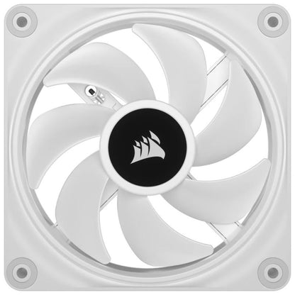 Corsair iCUE LINK QX120 RGB Boitier PC Ventilateur 12 cm Blanc 3 pièce(s) - vue 2
