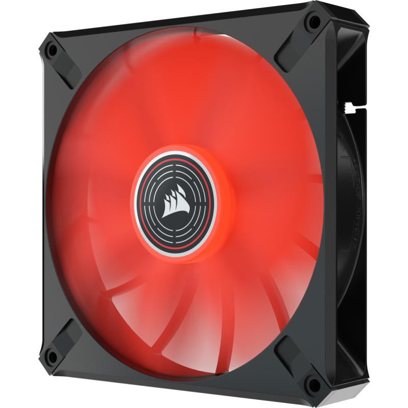 CORSAIR ML140 LED ELITE 140mm Magnetic Levitation Rouge SINGLE PACK - vue 3