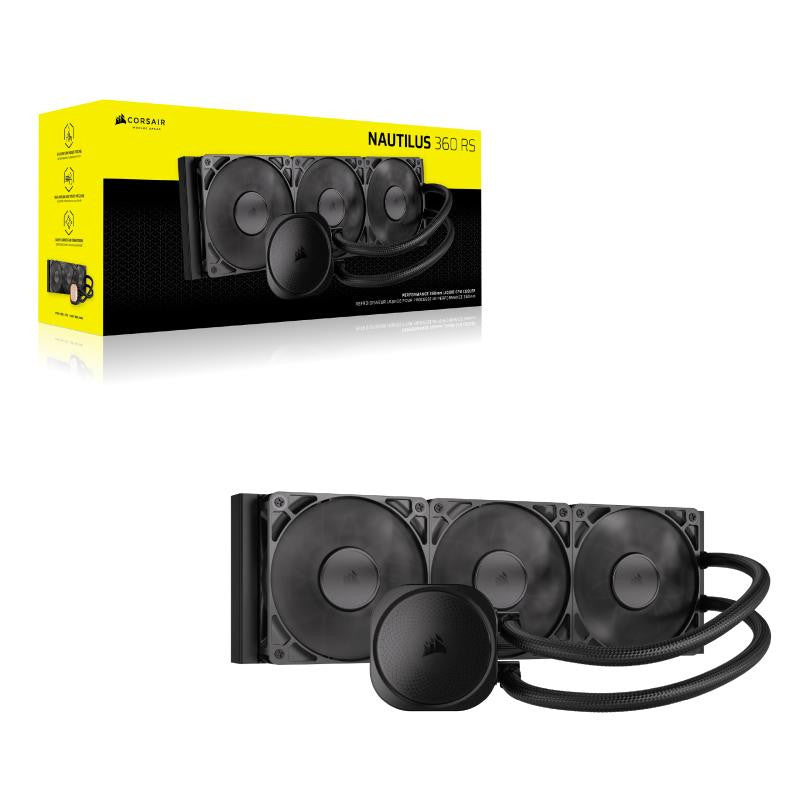 Corsair Nautilus 360 RS Carte-mère Refroidisseur de liquide tout-en-un Noir - vue 2