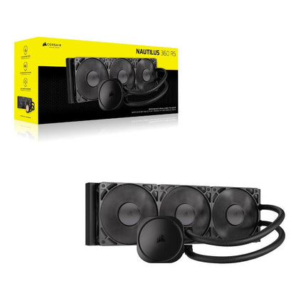 Corsair Nautilus 360 RS Carte-mère Refroidisseur de liquide tout-en-un Noir - vue 2