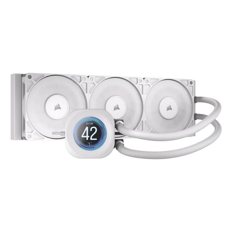 Corsair Nautilus 360 RS Processeur Refroidisseur de liquide tout-en-un 12 cm Blanc
