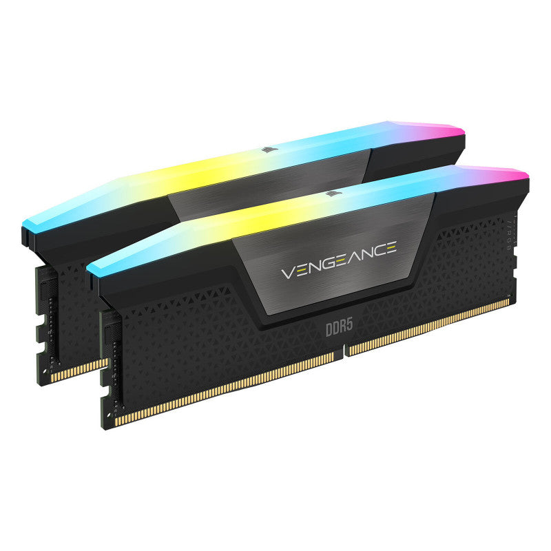 Corsair Vengeance RGB CMH64GX5M2D6000C40 module de mémoire 64 Go 2 x 32 Go DDR5 6000 MT/s 288-pin DIMM - vue 2