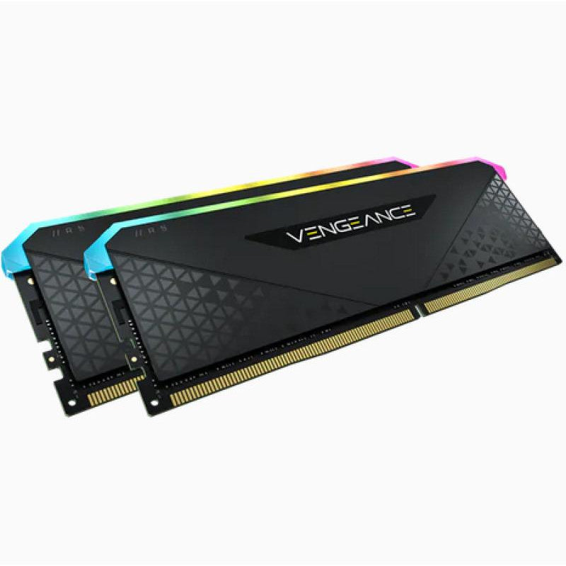 CORSAIR Vengeance RGB RS 16G (2x8G) DDR4 3200MHz Noir
