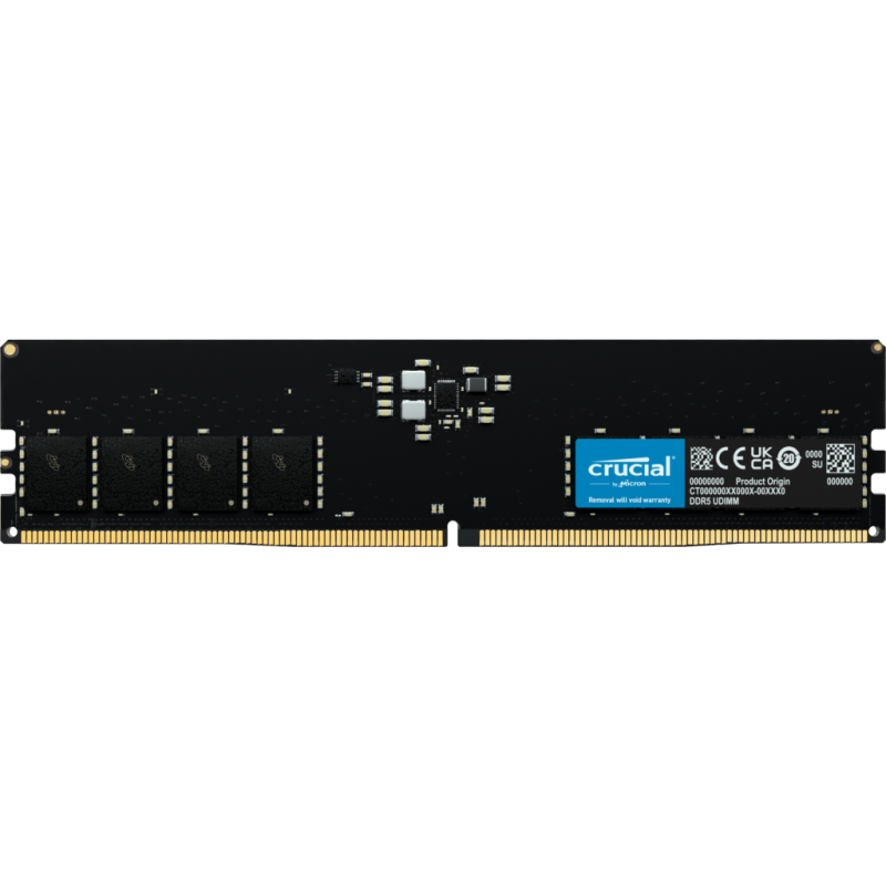 CRUCIAL 16G (1x16G) DDR5-5600 *CT16G56C46U5T