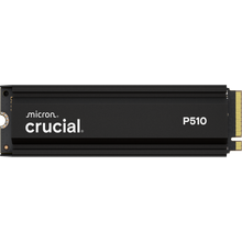 CRUCIAL P510 1TB PCIe Gen5 NVMe 2280 M.2 SSD with heatsink