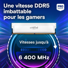 Crucial Pro CP2K32G64C40U5W module de mémoire 64 Go 2 x 32 Go DDR5 288-pin DIMM - vue 2