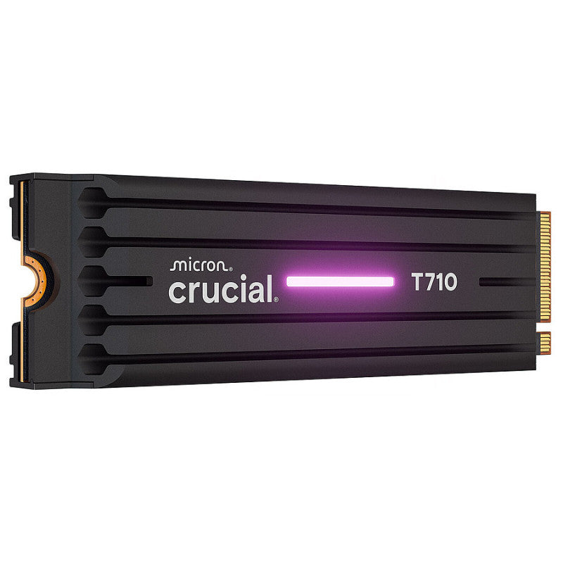 CRUCIAL T710 1T PCIe M.2 with heatsink*CT1000T710SSD5 - vue 2
